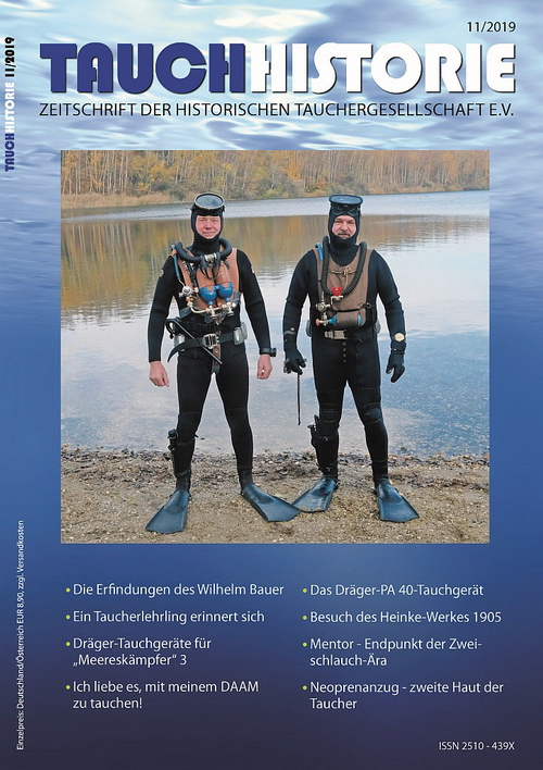 AUCHHISTORIE - Zeitschrift der historischen Tauchergesellschaft - No. 11 - 2019
