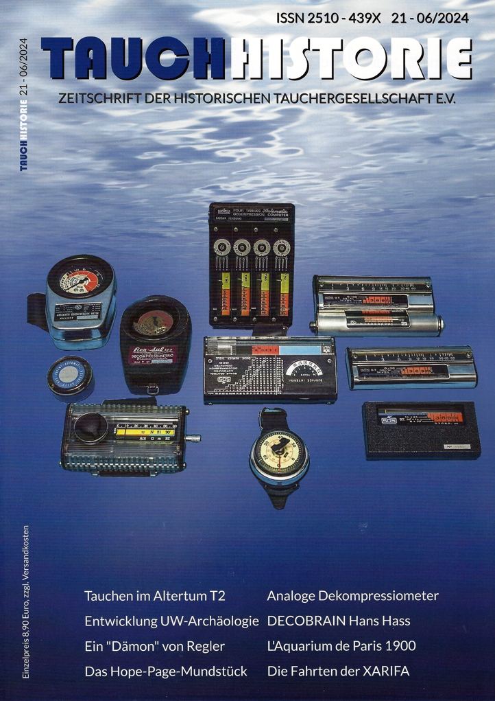 TAUCHHISTORIE - Zeitschrift der historischen Tauchergesellschaft - No. 21 - 2024