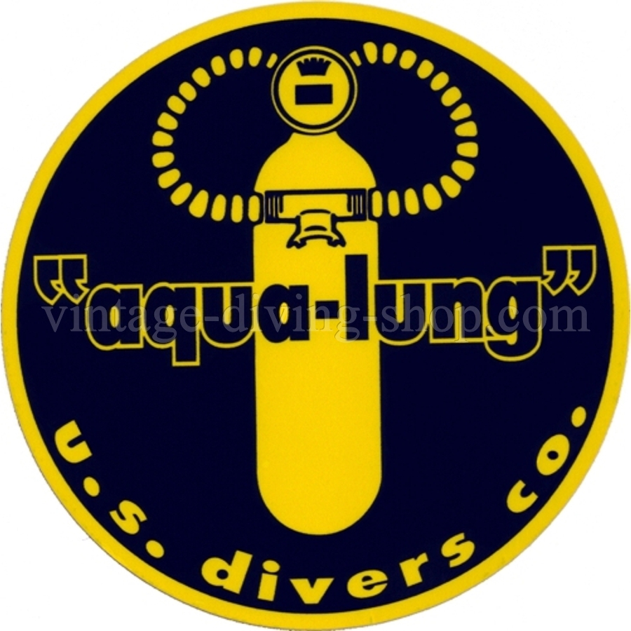 Aqua Lung U.S. Divers - decal sticker Aufkleber